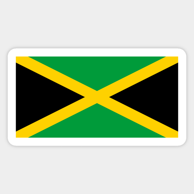 Jamaica National Flag Sticker by Culture-Factory